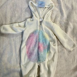 Baby girl unicorn onesie size 0/3 months